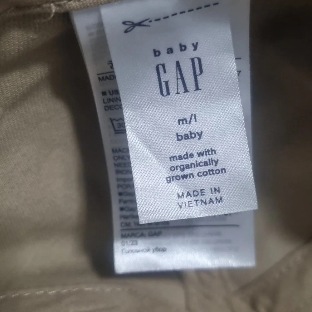 GAP Baby Baseball Cap Tan Size Medium/Large